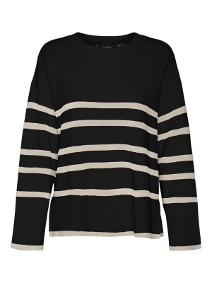 Obrázek produktu VERO MODA Svetr 'Saba' krémová / černá