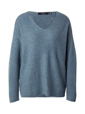 Obrázek produktu VERO MODA Svetr 'VMCREWLEFILE' modrý melír