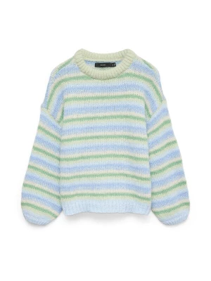 Obrázek produktu VERO MODA Svetr 'VMMaybe' krémová / světlemodrá / zelená / pastelově zelená