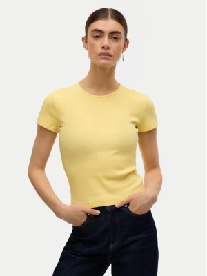 Obrázek produktu Vero Moda T-Shirt Chloe 10306894 Světle žlutá Tight Fit