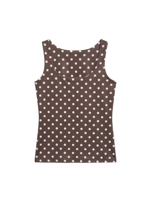 Obrázek produktu VERO MODA Top 'VMMillion' čokoládová / bílá