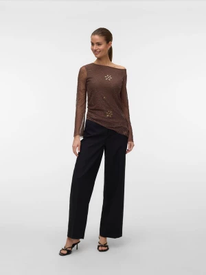 Obrázek produktu VERO MODA Tričko 'VMCara' zlatá / šedobéžová