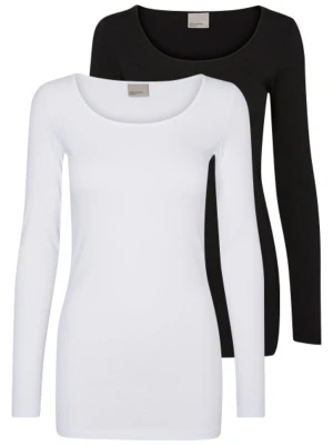 Obrázek produktu VERO MODA Tričko 'VMMaxi' černá / bílá