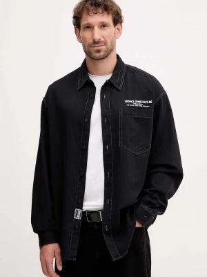 Obrázek produktu Versace Jeans Couture Bavlněná košile Versace Jeans Couture černá