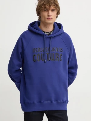 Obrázek produktu Versace Jeans Couture Bavlněná mikina Versace Jeans Couture námořnická modř