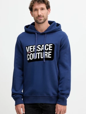 Obrázek produktu Versace Jeans Couture Bavlněná mikina Versace Jeans Couture námořnická modř