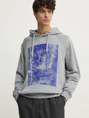 Obrázek produktu Versace Jeans Couture Bavlněná mikina Versace Jeans Couture šedá