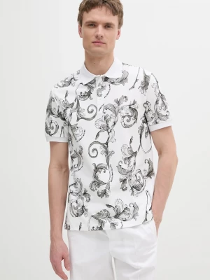 Obrázek produktu Versace Jeans Couture Bavlněné polo tričko Versace Jeans Couture bílá