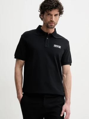 Obrázek produktu Versace Jeans Couture Bavlněné polo tričko černá