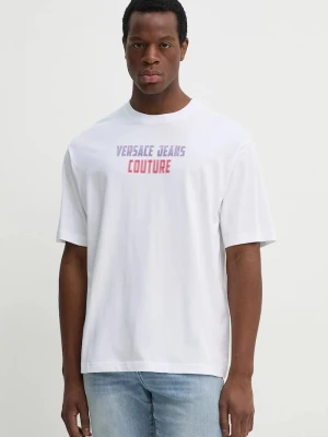 Obrázek produktu Versace Jeans Couture Bavlněné tričko Versace Jeans Couture bílá