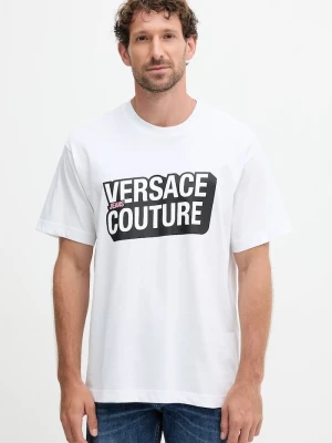 Obrázek produktu Versace Jeans Couture Bavlněné tričko bílá