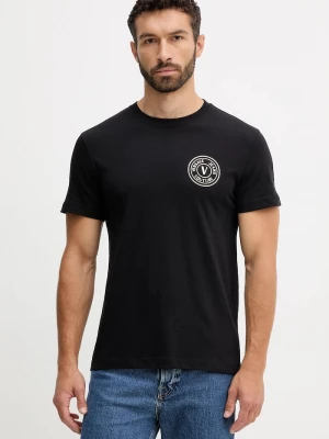 Obrázek produktu Versace Jeans Couture Bavlněné tričko Versace Jeans Couture černá