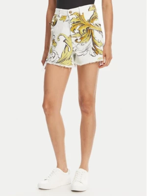 Obrázek produktu Versace Jeans Couture Džínové šortky 78HAD51B Bílá Straight Fit