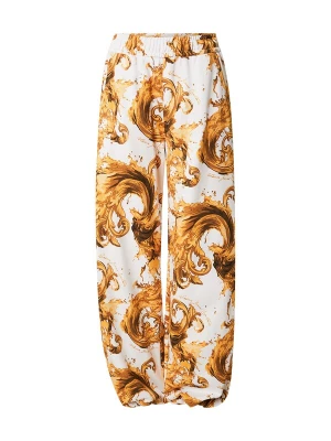 Obrázek produktu Versace Jeans Couture Kalhoty hnědá / oranžová / bílá