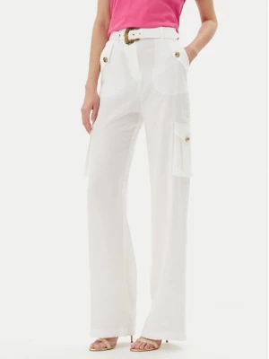 Obrázek produktu Versace Jeans Couture Kalhoty z materiálu 78HAA109 Bílá Wide Leg