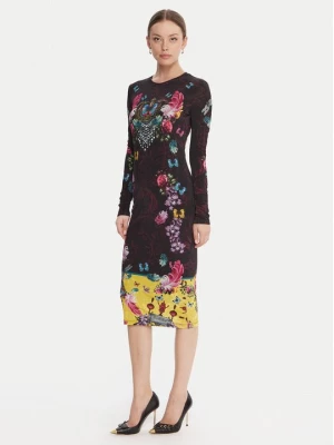 Obrázek produktu Versace Jeans Couture Každodenní šaty 79HAO9P0 JS491 Černá Slim Fit