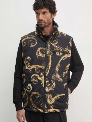 Obrázek produktu Versace Jeans Couture Oboustranná péřová vesta Versace Jeans Couture černá