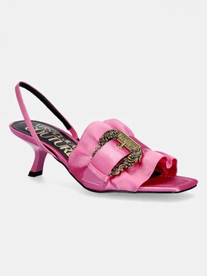 Obrázek produktu Versace Jeans Couture sandály na jehlovém podpatku růžová