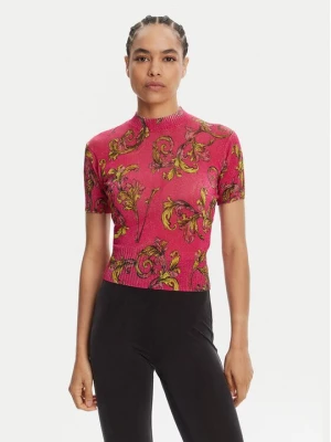 Obrázek produktu Versace Jeans Couture Svetr 78HAFM07 Růžová Slim Fit
