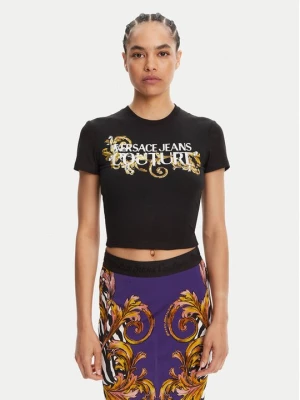 Obrázek produktu Versace Jeans Couture T-Shirt 78HAHC05 Černá Slim Fit