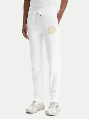 Obrázek produktu Versace Jeans Couture Teplákové kalhoty 80HAAT02 CF01T Bílá Regular Fit
