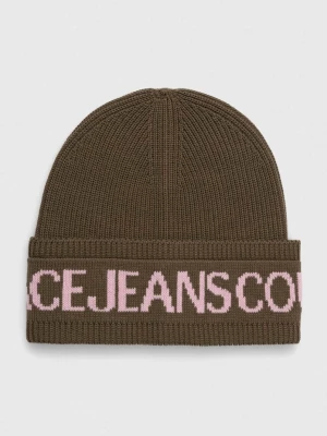 Obrázek produktu Versace Jeans Couture Vlněná čepice zelená
