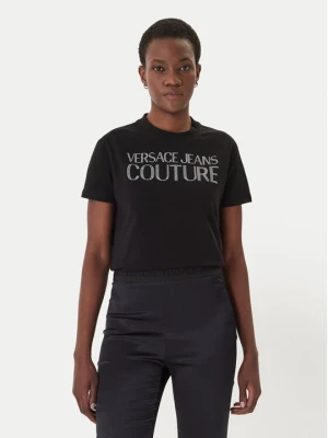 Obrázek produktu Versace Jeans T-Shirt 80HAHT09 Černá Regular Fit