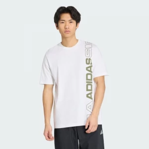 Obrázek produktu VERTICAL LINEAR LOGO GRAPHIC T-SHIRT Adidas bílá