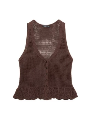 Obrázek produktu Vesta Stradivarius tmavě hnědá