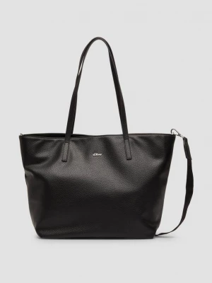 Obrázek produktu Větší kabelka shopper s odnímatelným ramenním popruhem s.Oliver černá