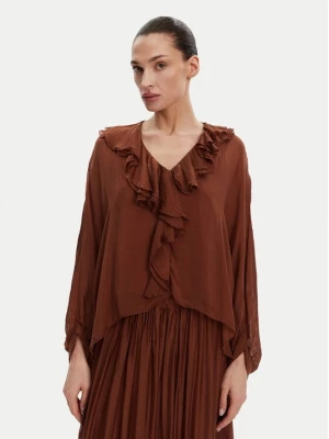 Obrázek produktu ViCOLO Halenka TD0019 Hnědá Oversize