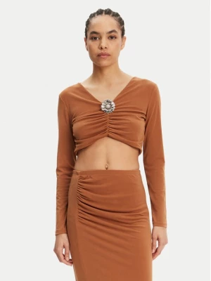 Obrázek produktu ViCOLO Halenka UD0026 Hnědá Slim Fit