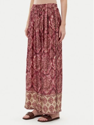 Obrázek produktu ViCOLO Kalhoty z materiálu TD0666 Bordó Relaxed Fit