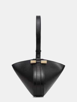 Obrázek produktu Victoria Beckham hobo kabelka dámská kožená Portofino černá