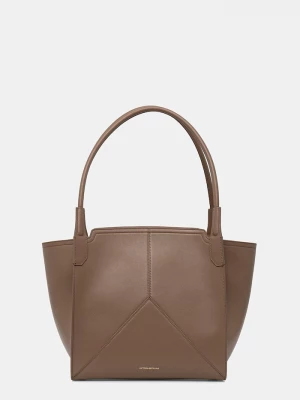 Obrázek produktu Victoria Beckham tote taška dámská kožená hnědá