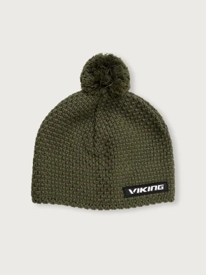Obrázek produktu Viking čepice s bambulí s vlnou Berg Gore-Tex zelená