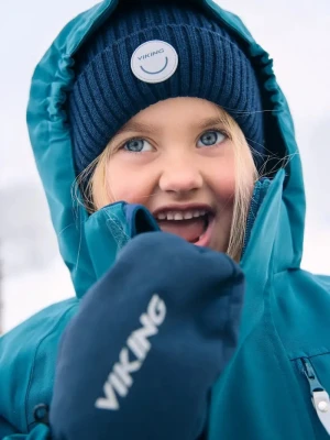 Obrázek produktu Viking Kids čepice dětská s vlnou Play Wool Rib Beanie námořnická modř