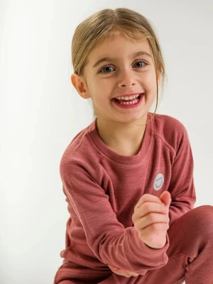 Obrázek produktu Viking Kids termo tričko s dlouhým rukávem dětské s merino vlnou Soft Baselayer Merino Top růžová