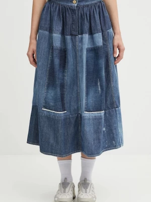 Obrázek produktu Visvim Džínová sukně Visvim ss elevation skirt p.w. modrá