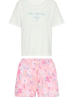 Obrázek produktu VIVANCE by LASCANA Pyžamo nebeská modř / pink / růžová / bílá