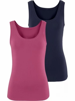 Obrázek produktu VIVANCE by LASCANA Top marine modrá / tmavě růžová