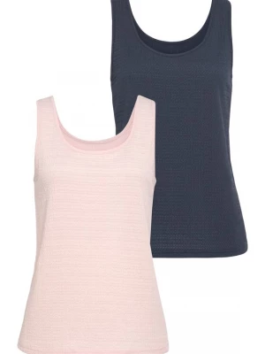 Obrázek produktu VIVANCE by LASCANA Top noční modrá / růžová