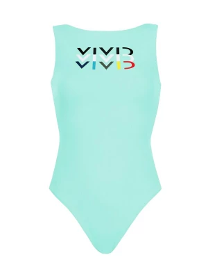 Obrázek produktu VIVID Plavky aqua modrá / červená / černá / bílá