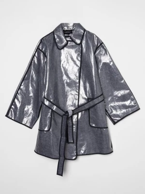 Obrázek produktu Vodotěsná bunda Emporio Armani tmavě modrá