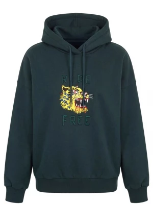 Obrázek produktu Volcom Mikina 'OZZY' hnědá / žlutá / smaragdová / červená
