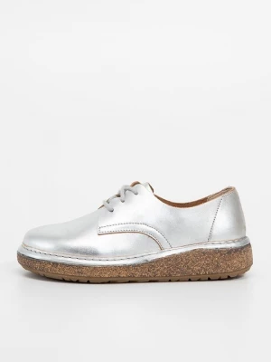 Obrázek produktu Volnočasové šněrovací boty Birkenstock stříbrná barva