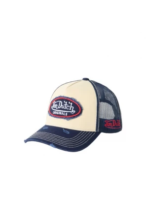 Obrázek produktu Von Dutch Originals Kšiltovka písková / marine modrá / červená / barva bílé vlny