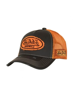 Obrázek produktu Von Dutch Originals Kšiltovka tmavě oranžová / černá