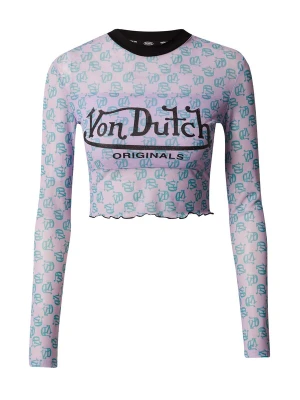Obrázek produktu Von Dutch Originals Tričko 'Akela' petrolejová / růžová / černá