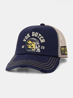 Obrázek produktu Von Dutch trucker čepice pánská s bavlnou námořnická modř